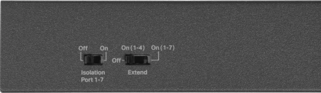 Коммутатор Mercusys MS108GP (L2) 8x1Гбит/с 7PoE+ 65W неуправляемый