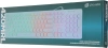 Клавиатура Оклик 420MRL белый USB slim Multimedia LED