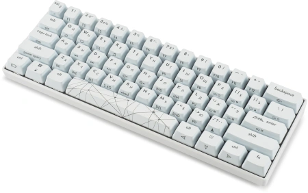 Клавиатура GMNG GG-KB505XW механическая белый USB беспроводная BT/Radio for gamer LED (1910522)