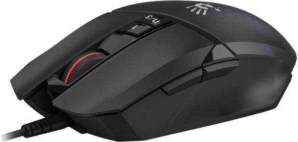 Мышь A4Tech Bloody W65 Max Mini черный оптическая 12000dpi USB 9but (W65 MAX MINI HONEYCOMB)