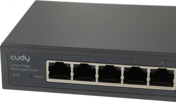 Коммутатор Cudy HS105 (L2) 5x2.5Гбит/с неуправляемый