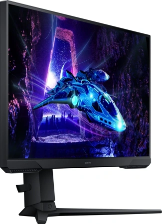 Монитор Samsung 23.8" Odyssey G3 LS24DG300EUXEN черный VA LED 1ms 16:9 HDMI матовая HAS Piv 3000:1 250cd 178гр/178гр 1920x1080 180Hz DP FHD 3.9кг