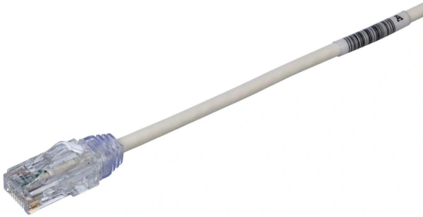 Патч-корд Panduit UTPSPL5MY UTP RJ-45 вил.-вилка RJ-45 кат.6 5м белый LSZH