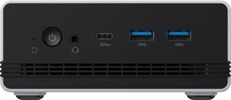 ПК Мини Chuwi UBox Ryzen 5 6600H (3.3) 16Gb SSD512Gb 660M Windows 11 Pro 2x2.5GbitEth WiFi BT 90W белый/черный