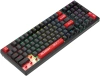 Клавиатура A4Tech WS98 механическая черный USB беспроводная BT/Radio for gamer LED