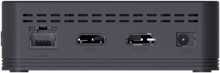 Неттоп Digma Mini Office Cel N4020 (1.1) 4Gb SSD128Gb UHDG 600 CR Windows 11 Pro GbitEth WiFi BT 36W черный (DPCN-4BXW01)