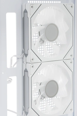 Корпус Formula Crystal Z8 FLOE белый без БП ATX 3x120mm 5x140mm 1xUSB2.0 1xUSB3.0 1xUSB3.1 audio bott PSU