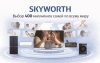 Телевизор QLED Skyworth 55" 55Q67H Eye Care Frameless черный 4K Ultra HD 120Hz MEMC DVB-T DVB-T2 DVB-C DVB-S DVB-S2 USB WiFi Smart TV