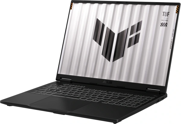 Ноутбук Asus TUF Gaming F16 FX608JH-RV065 Core i5 13450HX 16Gb SSD512Gb NVIDIA GeForce RTX5050 8Gb 16" IPS FHD+ (1920x1200) без ОС grey WiFi BT Cam (90NR0MH1-M003V0)
