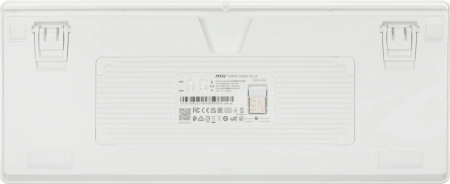 Клавиатура MSI Forge GK600 механическая белый/фиолетовый USB беспроводная BT/Radio Multimedia for gamer LED (S11-43RUQ01-HH9) кабель 1.8м