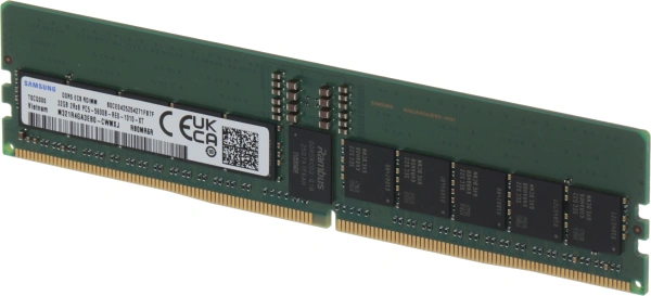 Память DDR5 Samsung M321R4GA3EB0-CWMXJ 32Gb RDIMM Reg PC5-44800 5600MHz