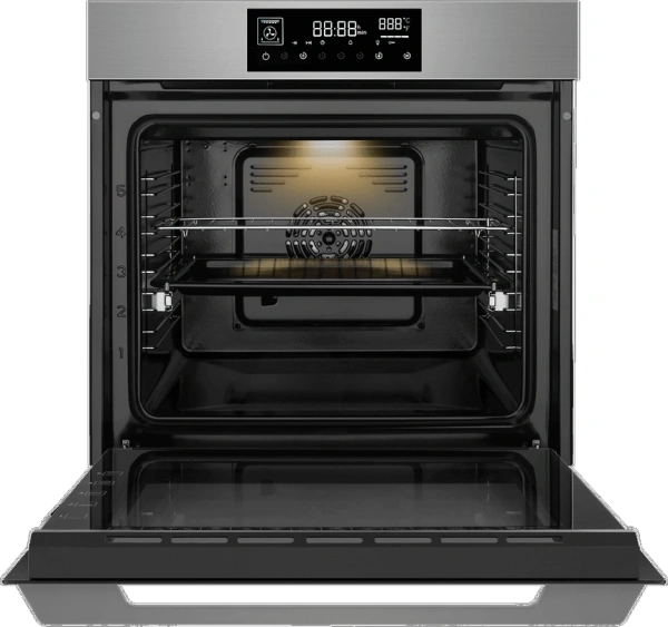 Духовой шкаф Электрический Maunfeld AEOD76106S серебристый