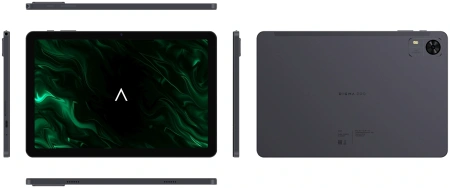 Планшет Digma Pro Zoom T606 (1.6) 8C RAM8Gb ROM128Gb 10.1" IPS 1920x1200 4G Android 14 темно-серый 13Mpix 5Mpix BT WiFi microSD 1Tb 7000mAh 24hr 298hrs