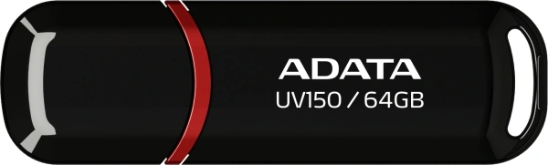 Флеш Диск A-Data 64GB AUV150 AUV150-64G-RBK USB3.0 черный