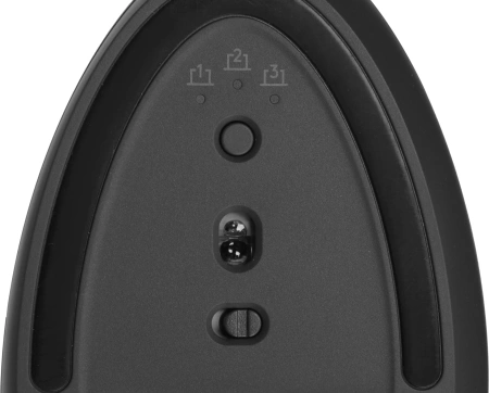Мышь Logitech Lift графитовый оптическая 4000dpi silent беспров. BT/Radio USB для ноутбука 5but (910-006485)