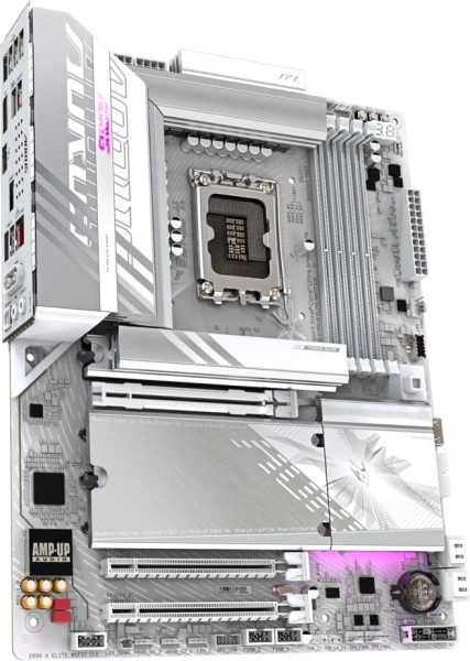 Материнская плата Gigabyte Z890 AORUS ELITE WIFI7 ICE Soc-1851 Intel Z890 4xDDR5 ATX AC`97 8ch(7.1) 2.5Gg RAID+DP
