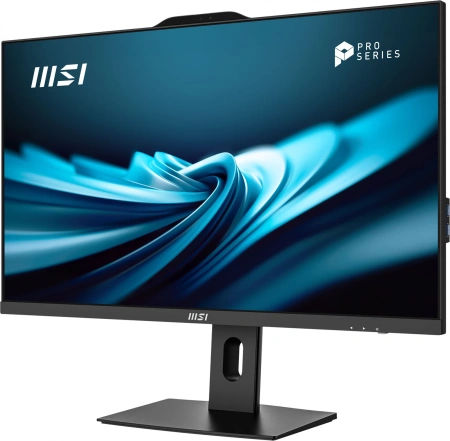 Моноблок MSI Pro AP272P 14M-627XRU 27" Full HD i7 14700 (2.1) 16Gb SSD512Gb UHDG 770 без ОС GbitEth WiFi BT 120W клавиатура мышь Cam черный 1920x1080