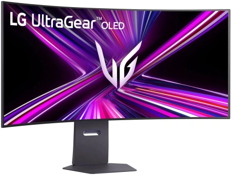 Монитор LG 44.5" 45GX950A-B черный OLED LED 0.03ms 21:9 HDMI M/M матовая HAS 13000cd 178гр/178гр 5120x2160 165Hz DP 4K USB