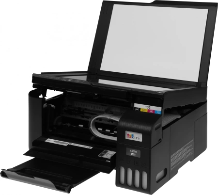 МФУ струйный Epson L3250 (C11CJ67508/503/418/405/408/412) A4 WiFi черный