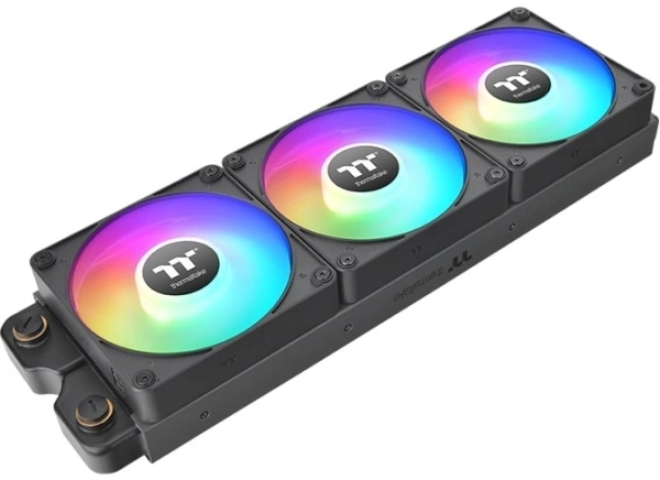Вентилятор для корпуса Thermaltake CT120 EX Sync Reverse ARGB 120х120x25 черный 4-pin 31.2дБ (упак.:3шт) (CL-F192-PL12SW-A) Ret
