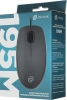 Мышь Оклик 195M for business черный оптическая 1200dpi USB для ноутбука 3but (M218 Black)
