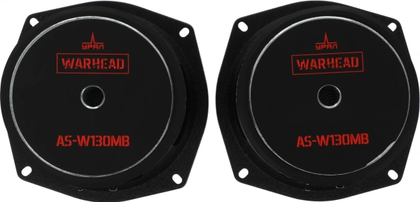 Колонки автомобильные Ural AS-W130MB (без решетки) 300Вт 92дБ 4Ом 13см (5дюйм) (ком.:2кол.) среднечастотные однополосные