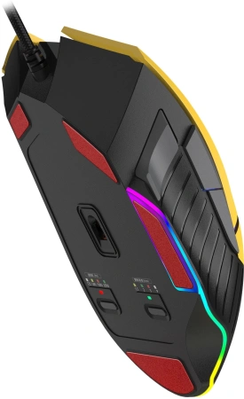 Мышь A4Tech Bloody W95 Max Sports желтый/серый оптическая 12000dpi USB 10but (W95 MAX SPORTS LIME)
