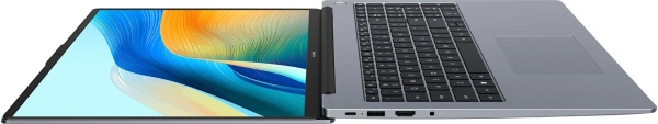 Ноутбук Huawei MateBook D 16 MCLG-X Core i5 13420H 16Gb SSD512Gb Intel UHD Graphics 16" IPS (1920x1200) без ОС grey space WiFi BT Cam (53013YDL)