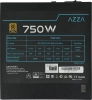 Блок питания Azza ATX 750W PSAZ-750G 80+ gold (20+4pin) APFC 120mm fan 6xSATA Cab Manag RTL