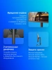 Монитор NPC 27" MZ2707 черный IPS LED 1ms 16:9 HDMI M/M матовая HAS Piv 1000:1 350cd 178гр/178гр 2560x1440 165Hz G-Sync DP Quad HD 2K (1440p) USB 4.55кг