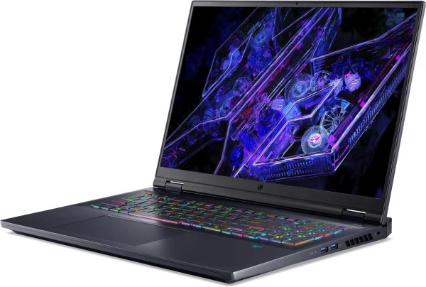 Ноутбук Acer Predator Helios 18 PH18-72-94AS Core i9 14900HX 32Gb SSD2Tb NVIDIA GeForce RTX4080 12Gb 18" IPS WQXGA (2560x1600) Windows 11 Home black WiFi BT Cam (NH.QP5CD.001)