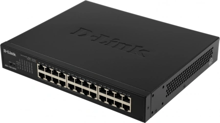 Коммутатор D-Link DGS-1100-24PV2/A (L2) 24x1Гбит/с 12PoE+ 100W управляемый