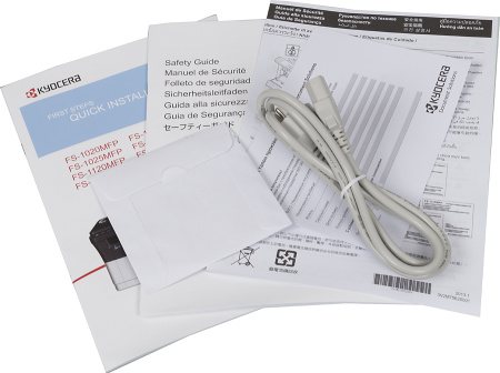 МФУ лазерный Kyocera FS-1025MFP (1102M63RU0/RUV/RU2/NX2/DZ2) A4 Duplex белый