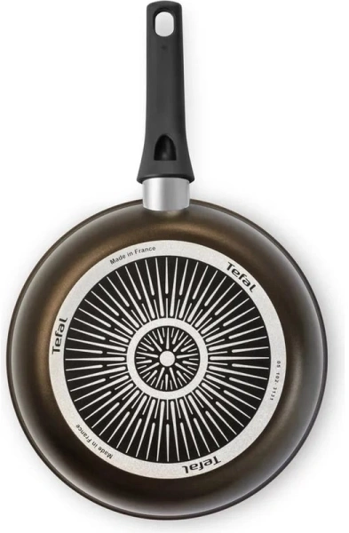 Сковорода Tefal Э 04231122 круглая 22см покрытие: антипригарное ручка несъемная (без крышки) черный (9100052158)