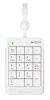 Числовой блок A4Tech FK13 белый USB slim для ноутбука (FK13 USB ( WHITE )) кабель 0.7м