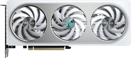Видеокарта Gigabyte PCI-E 5.0 GV-N506TAERO OC-16GD 1.0 NVIDIA GeForce RTX 5060TI 16Gb 128bit GDDR7 2572/28000 HDMIx1 DPx3 HDCP Ret