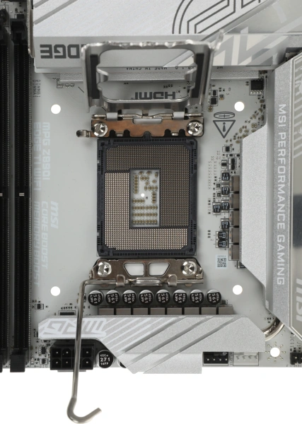 Материнская плата MSI MPG Z890I EDGE TI WIFI Soc-1851 Intel Z890 2xDDR5 mini-ITX AC`97 8ch(7.1) 5Gigabit RAID+HDMI