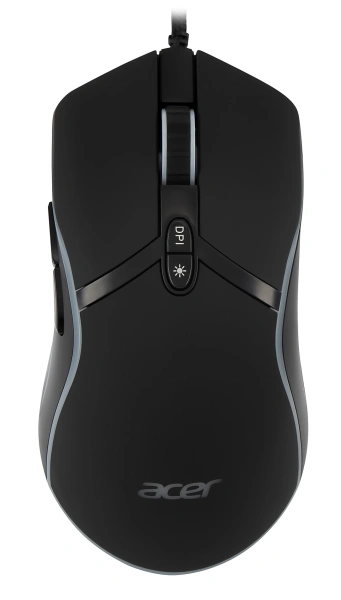 Мышь Acer OMW144 черный оптическая 7200dpi USB 7but (ZL.MCEEE.014)