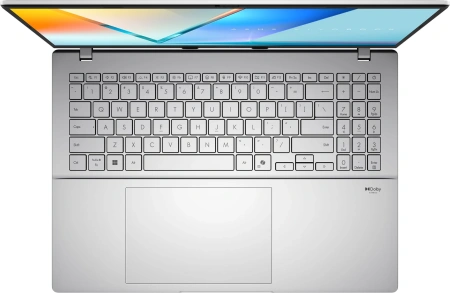 Ноутбук Asus VivoBook S16 S3607VA-RP105 Core 5 210H 16Gb SSD512Gb Intel UHD Graphics 16" IPS WUXGA (1920x1200) без ОС silver WiFi BT Cam (90NB1671-M007R0)