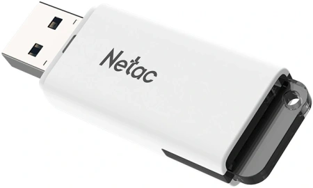 Флеш Диск Netac 64GB U185 NT03U185N-064G-32WH USB3.0 белый