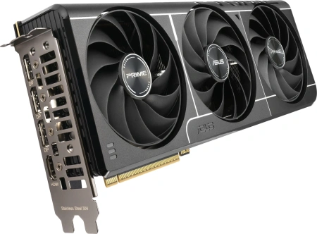 Видеокарта Asus PCI-E 5.0 PRIME-RTX5060TI-O16G NVIDIA GeForce RTX 5060TI 16Gb 128bit GDDR7 2617/28000 HDMIx1 DPx3 HDCP Ret