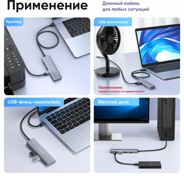 Порт-репликатор Ugreen CM219 (15920)