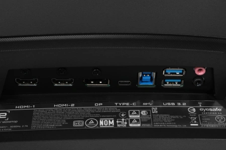 Монитор Gigabyte 34" MO34WQC2 черный OLED LED 21:9 HDMI M/M матовая HAS Piv 250cd 178гр/178гр 3440x1440 240Hz DP WQ USB 9.86кг
