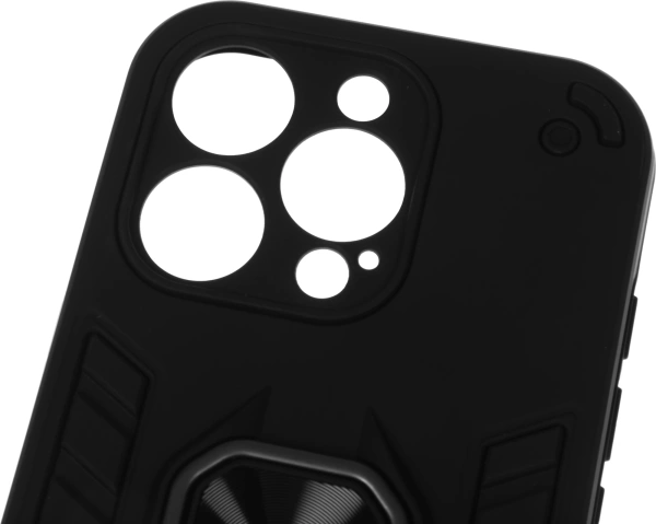 Чехол (клип-кейс) BoraSCO для Apple iPhone 16 Pro Anti-Shok Case черный (74534)
