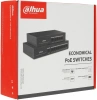 Коммутатор Dahua DH-PFS3005-4ET-36 (L2) 4x100Мбит/с 4PoE+ 36W неуправляемый