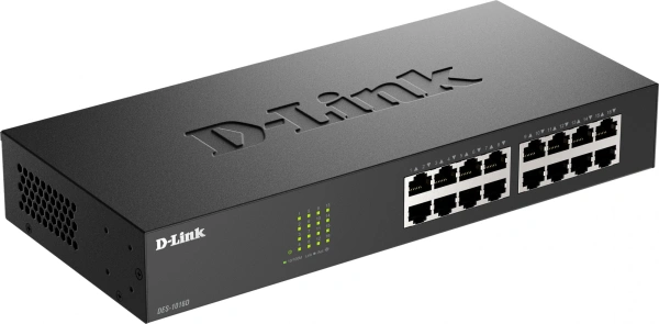 Коммутатор D-Link DES-1016D DES-1016D/I1A (L2) 16x100Мбит/с неуправляемый