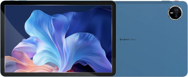 Планшет Digma Pro Eclipse T616 (2.0) 8C RAM8Gb ROM256Gb 11" In-Cell 1920x1200 4G Android 14 голубой 20Mpix 8Mpix BT WiFi microSD 1Tb 8000mAh 400hrs