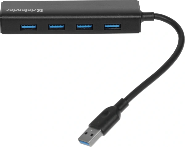 Разветвитель USB 3.0 Defender Quadro Express 4порт. (83204)