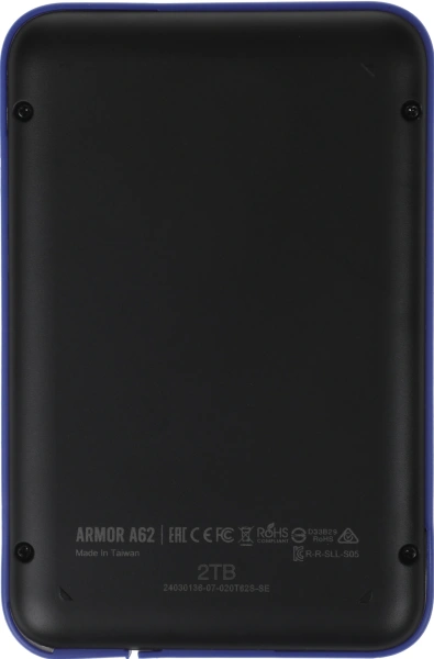 Жесткий диск Silicon Power USB3.0 2TB SP020TBPHD62SS3B Armor A62 2.5" синий