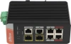Коммутатор Dahua DH-IS4207-4GT-120 (L2) 1x100Мбит/с 4x1Гбит/с 2SFP 4PoE 120W управляемый